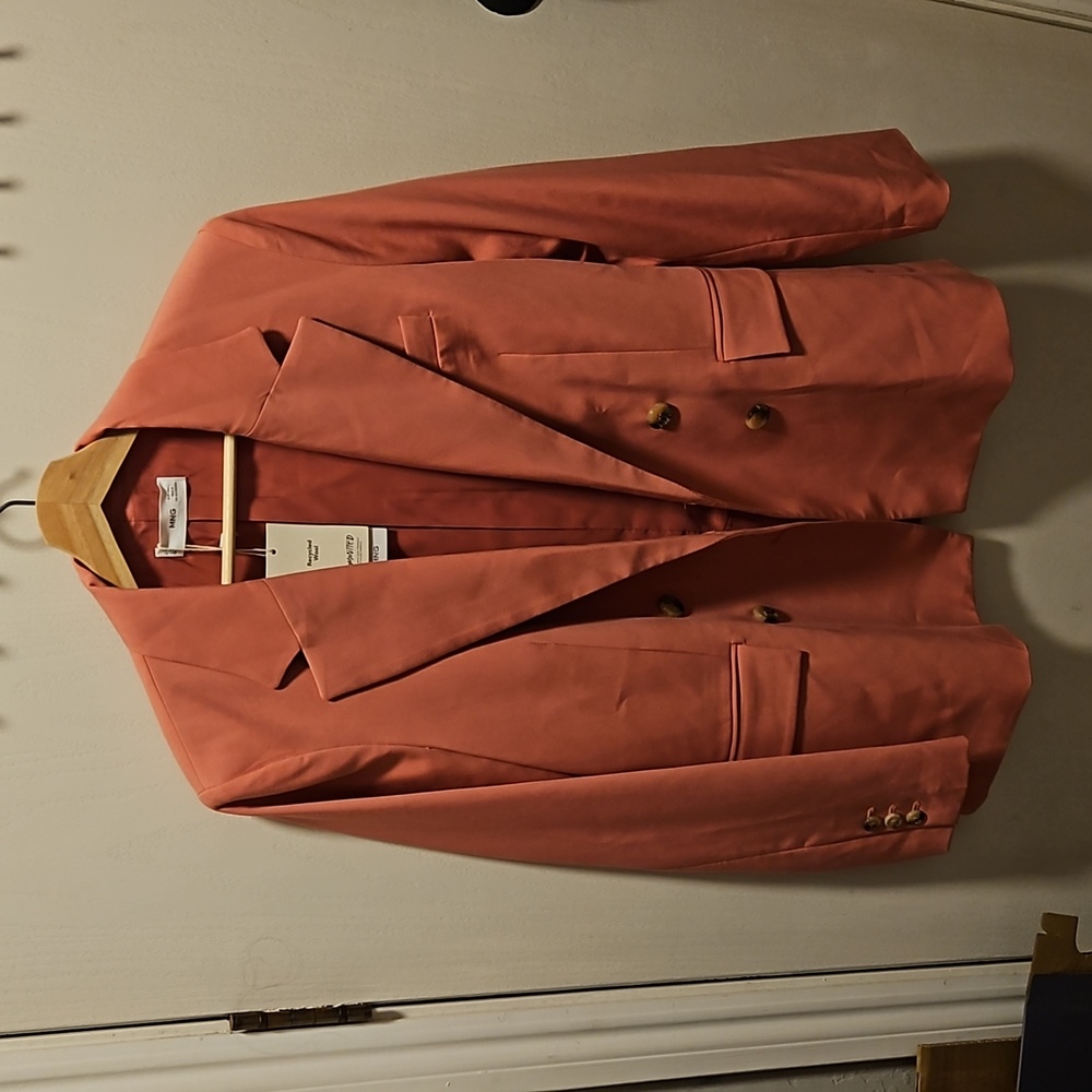 NWT Mango pink blazer